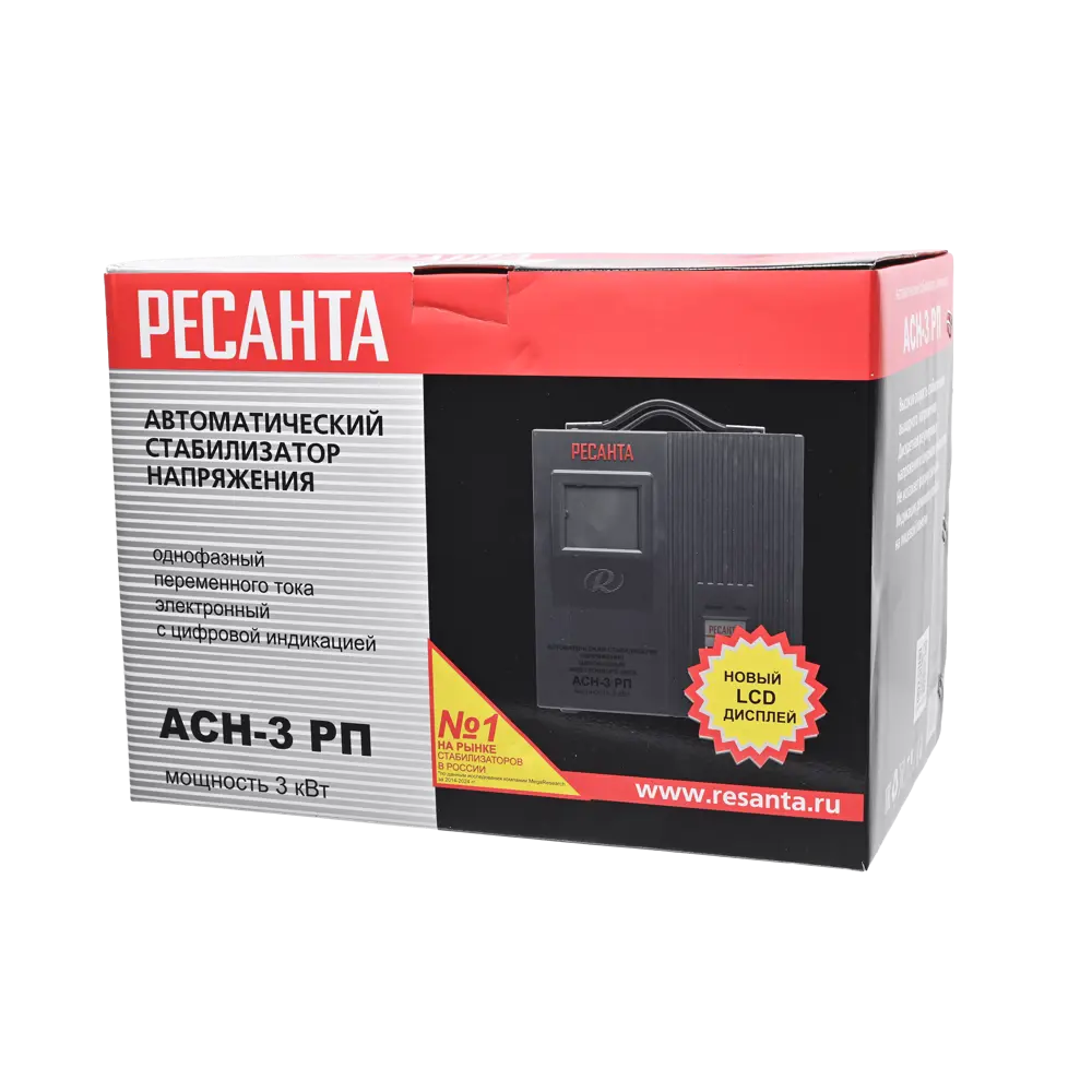 Стабилизатор напряжения Ресанта АСН-3 РП 3 кВт 89442022 STLM-2207100  - Вид №15