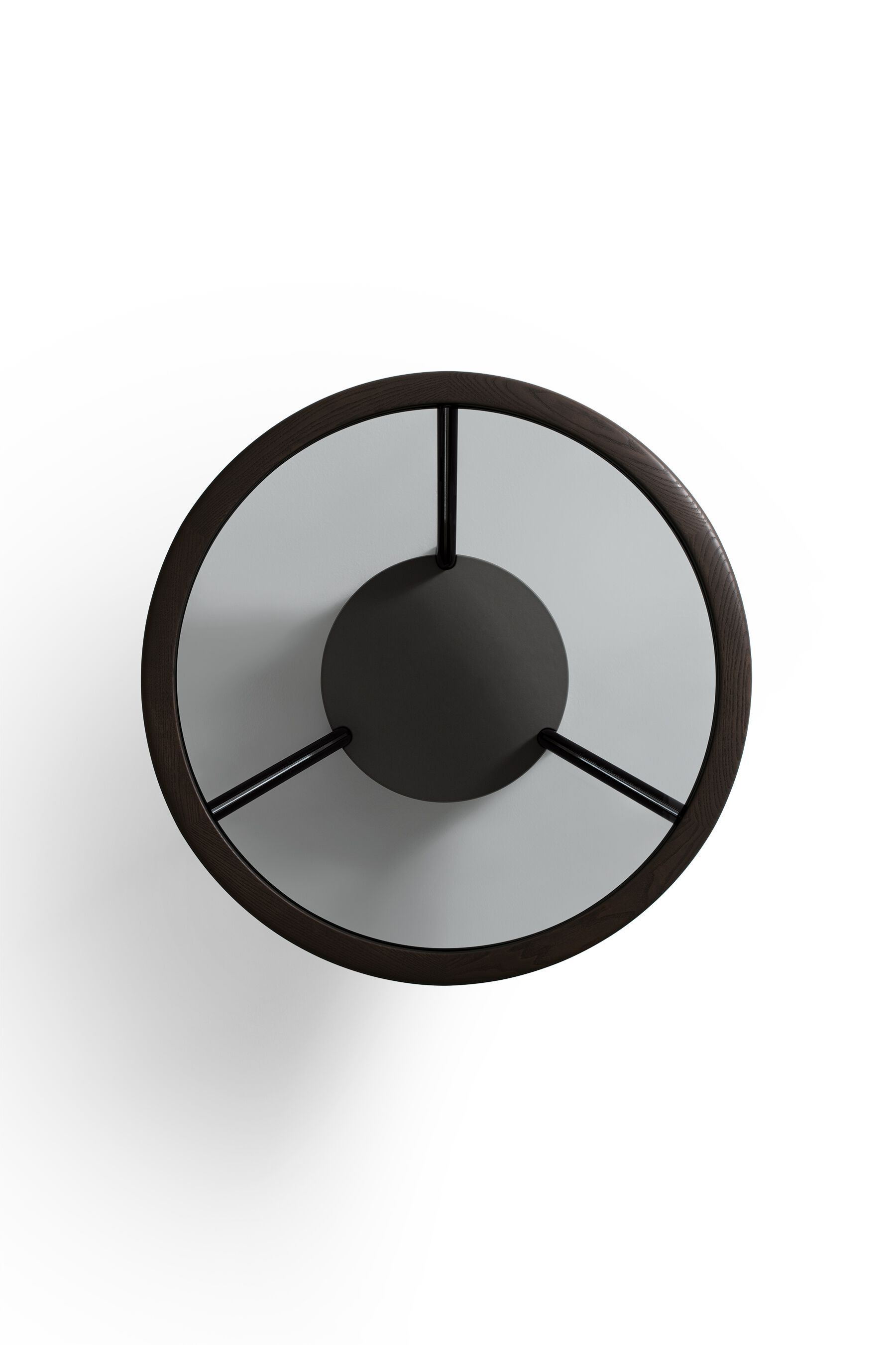 Круглый деревянный и стеклянный журнальный столик Giorgetti CHANTERELLE ARCH-00028351 - Вид №8