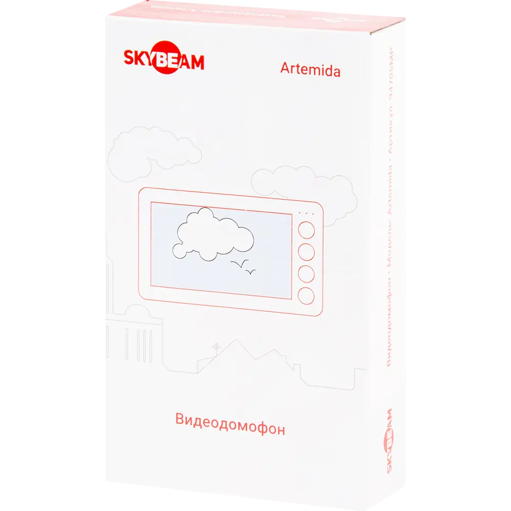 Видеодомофон Skybeam Artemida 7" цвет белый STLM-2157519 - Вид №5
