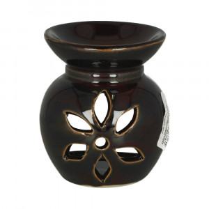 15945 Аромалампа "Ромашка" 8 см коричневая Giftman