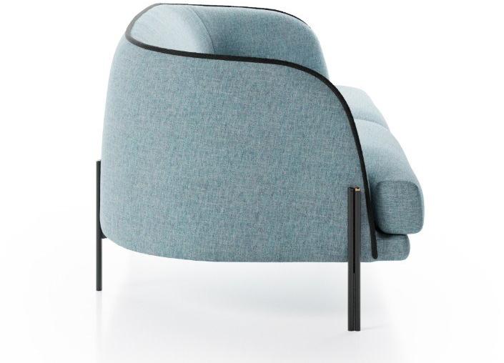 Liu Jo Living Collection 3-х местный тканевый диван Ceci est un caillou Cl1 d3 - Вид №6