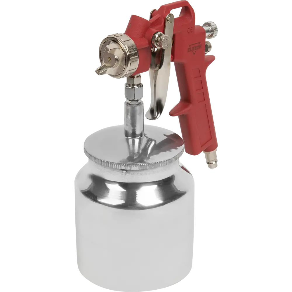 Пневматический краскопульт Elitech с нижним металлическим бачком 84552394 STLM-0051861