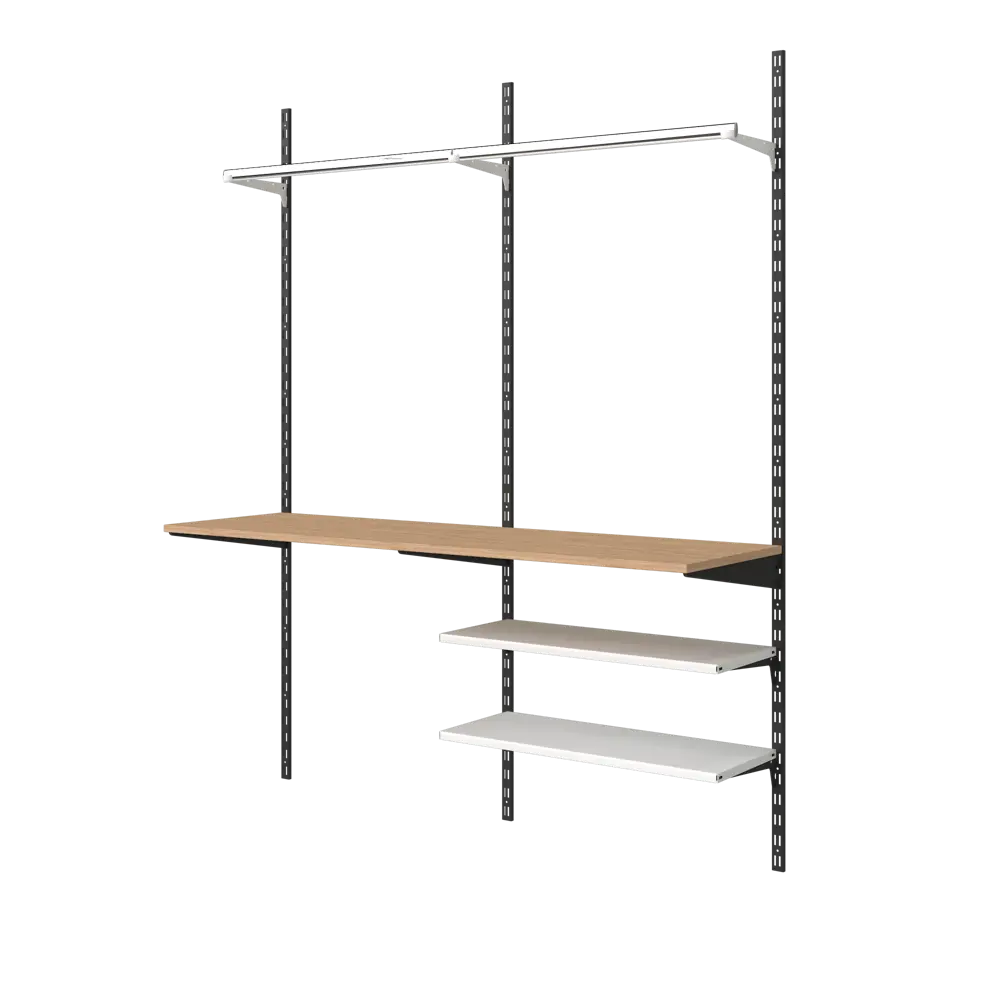 Кронштейн для штанги Spaceo цвет белый STLM-2130241 - Вид №36