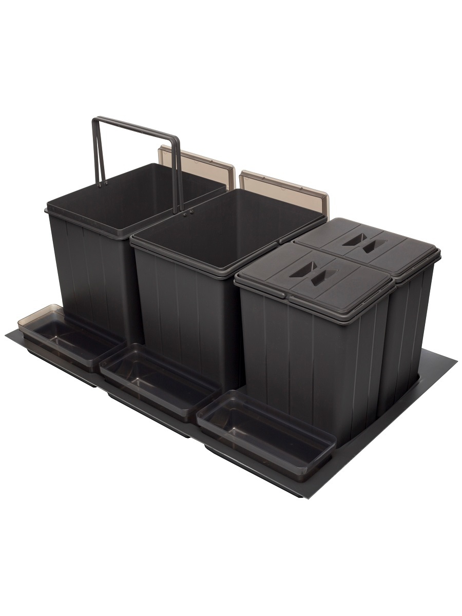 Система сортировки мусора Omega 800/47 Anthracite NAVAKO 10109 - Вид №1