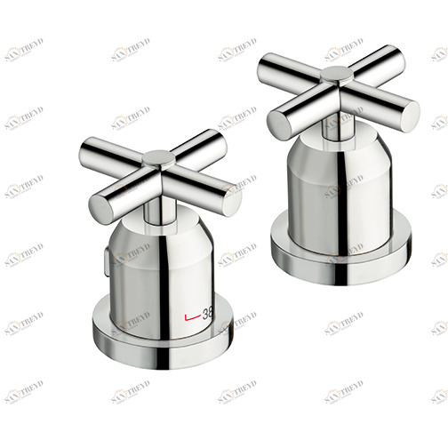 CRIXV143 Термостатический смеситель для ванны на террасе с переключателем на 3 выхода Cristina Rubinetterie 