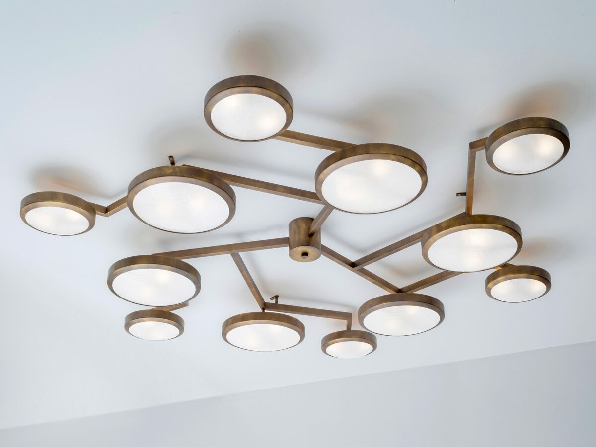 Металлический потолочный светильник GASPARE ASARO NUVOLA ARCH-00033705