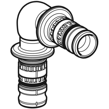 GEBERIT 626.245.00.5 Угольник Geberit Mepla  - Вид №1