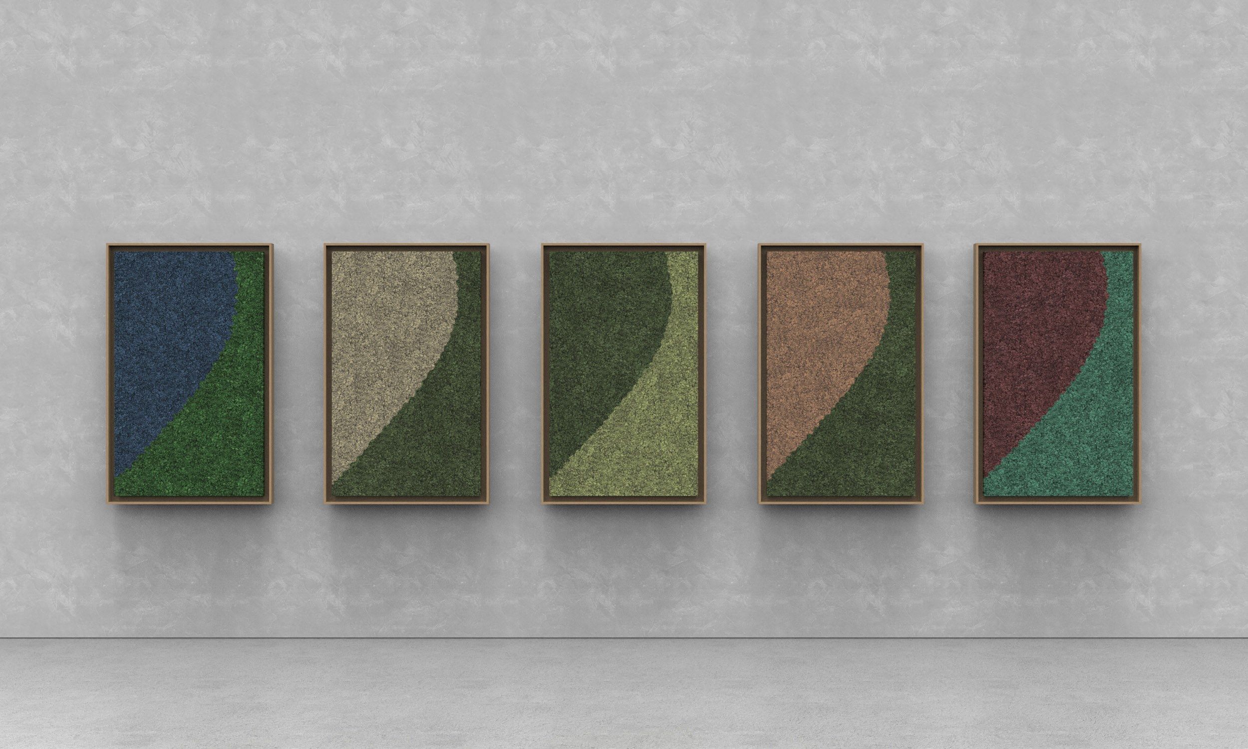 Акустическая панель из мха GREENMOOD FRAMED HARMONY ARCH-00128753 - Вид №7