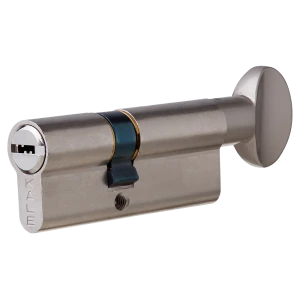 Цилиндр Kale 164BM-80-C-NP, 30х40 мм, ключ/вертушка, цвет никель 82394776 STLM-2147892