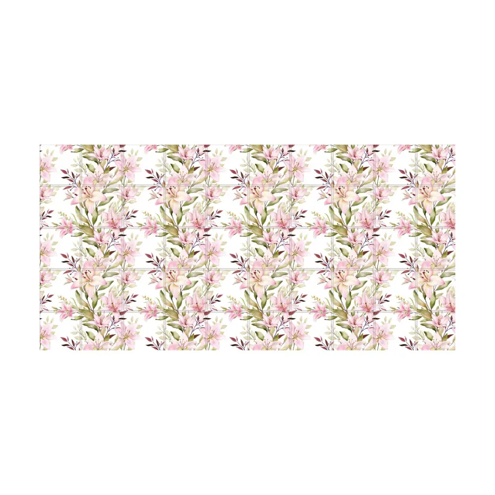 GRACE Стеновая панель ПВХ Лилии - изящный декор для кухни 89380915 STLM-1446967