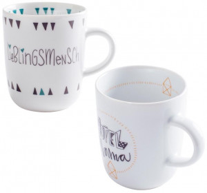 57G254A50665C 2 шт. подарок набор счастливых чашек любимый человек Отель мама / Kahla-porzellan