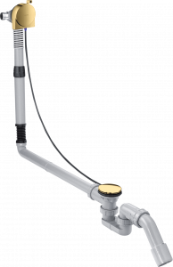 58317990 Комплект для заливки, слива и перелива в комплекте для специальных ванн AXOR