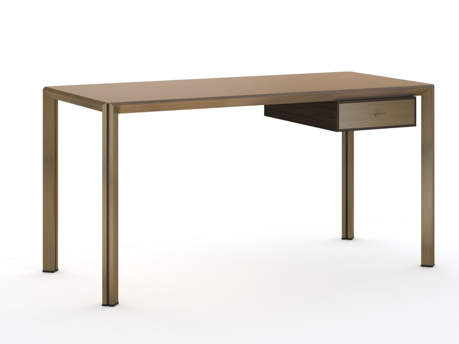 Прямоугольный стол с ящиками F.lli Orsenigo широкий угол ARCH-00036496 - Вид №2