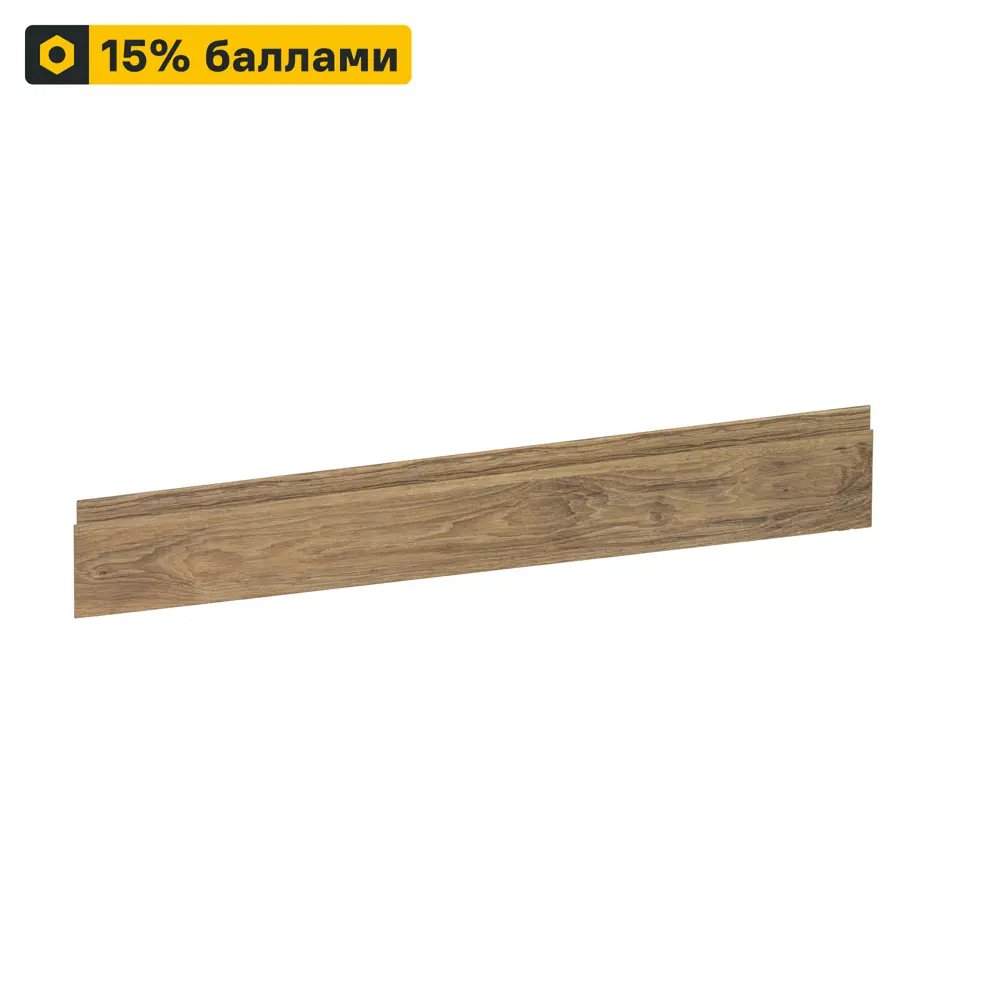 Фасад кухонный DELINIA ID Токио 79,7×12,5 см в стиле темного дерева 86423429 STLM-0869759