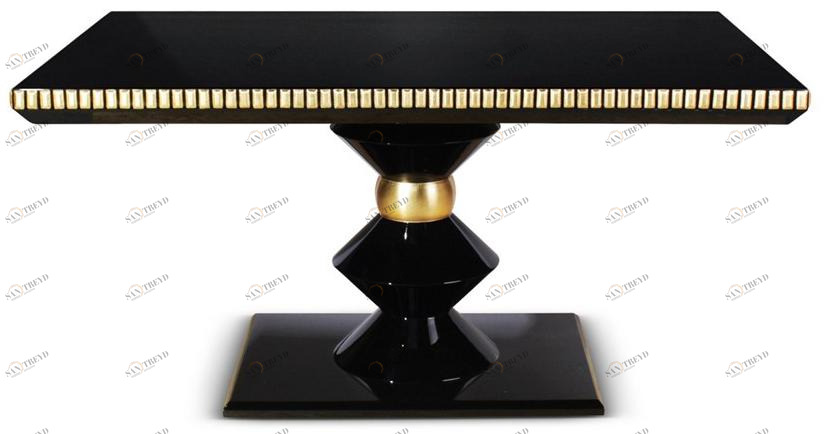 Malabar Прямоугольный деревянный обеденный стол sun-id-1372222