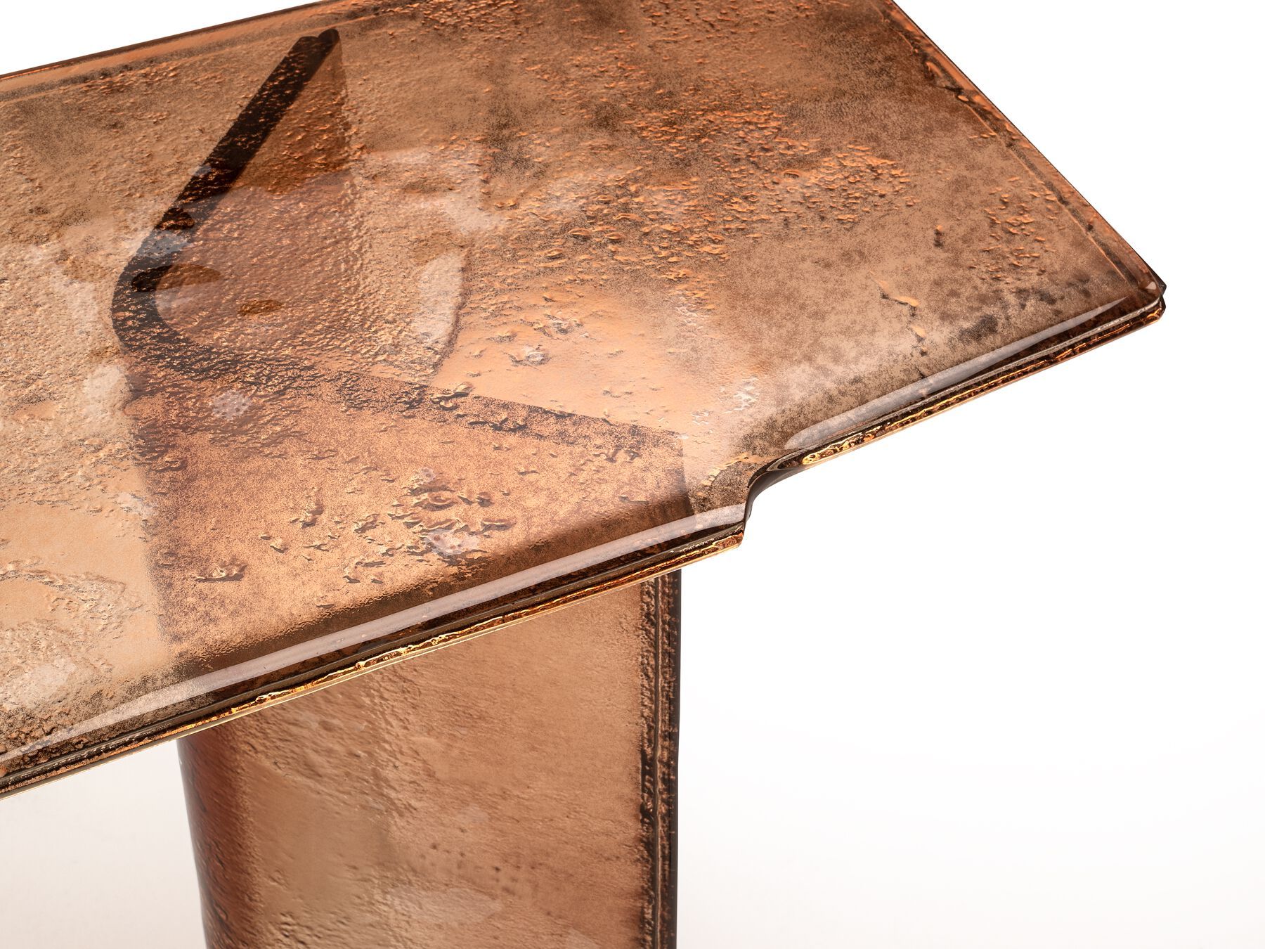 Прямоугольная консоль из цветного стекла ARTE VENEZIANA Melt ARCH-00112374