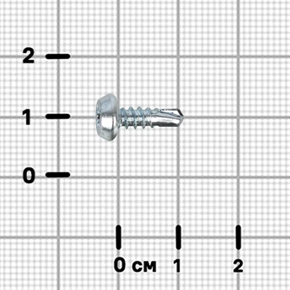 Саморезы по металлу DILWIS с буром 3.5×11 мм (100 шт) 89386336 STLM-1566064 - Вид №2