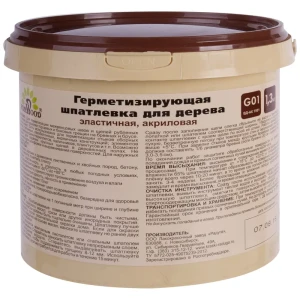 Шпаклёвка по дереву Fwood цвета венге/тёмный дуб 1.3 кг 14252671 STLM-2136429