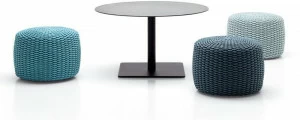 Paola Lenti Круглый журнальный столик с регулируемой высотой Giro