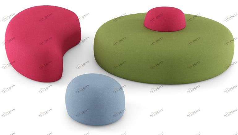 ESTEL GROUP Скамейка из ткани sun-id-1409858