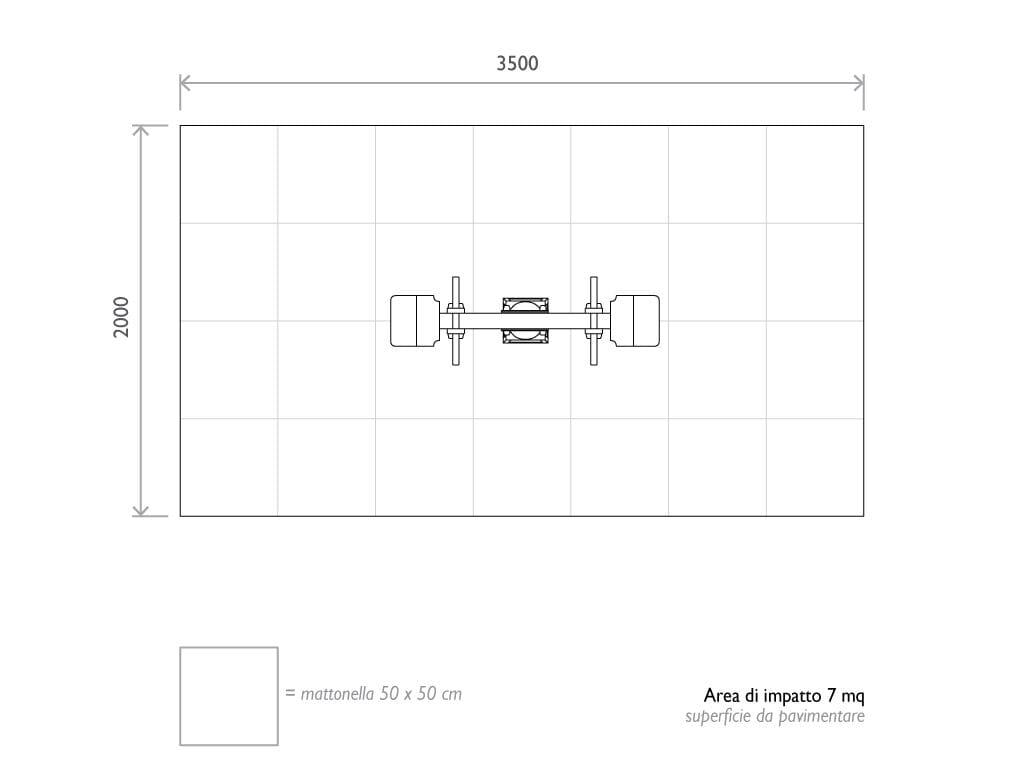 Рециркулированная пластиковая пружинная карусель EUROCOMITALIA BILIMOLLA ARCH-00052693 - Вид №3