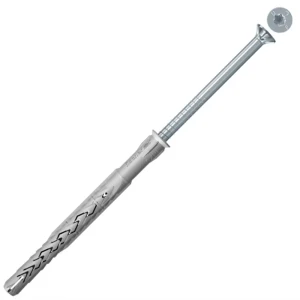 Дюбель-шуруп фасадный потайной для полнотелых материалов Fischer SXRL T, 8x120 мм, нейлон/сталь, 50 шт. 82979208 STLM-2013879