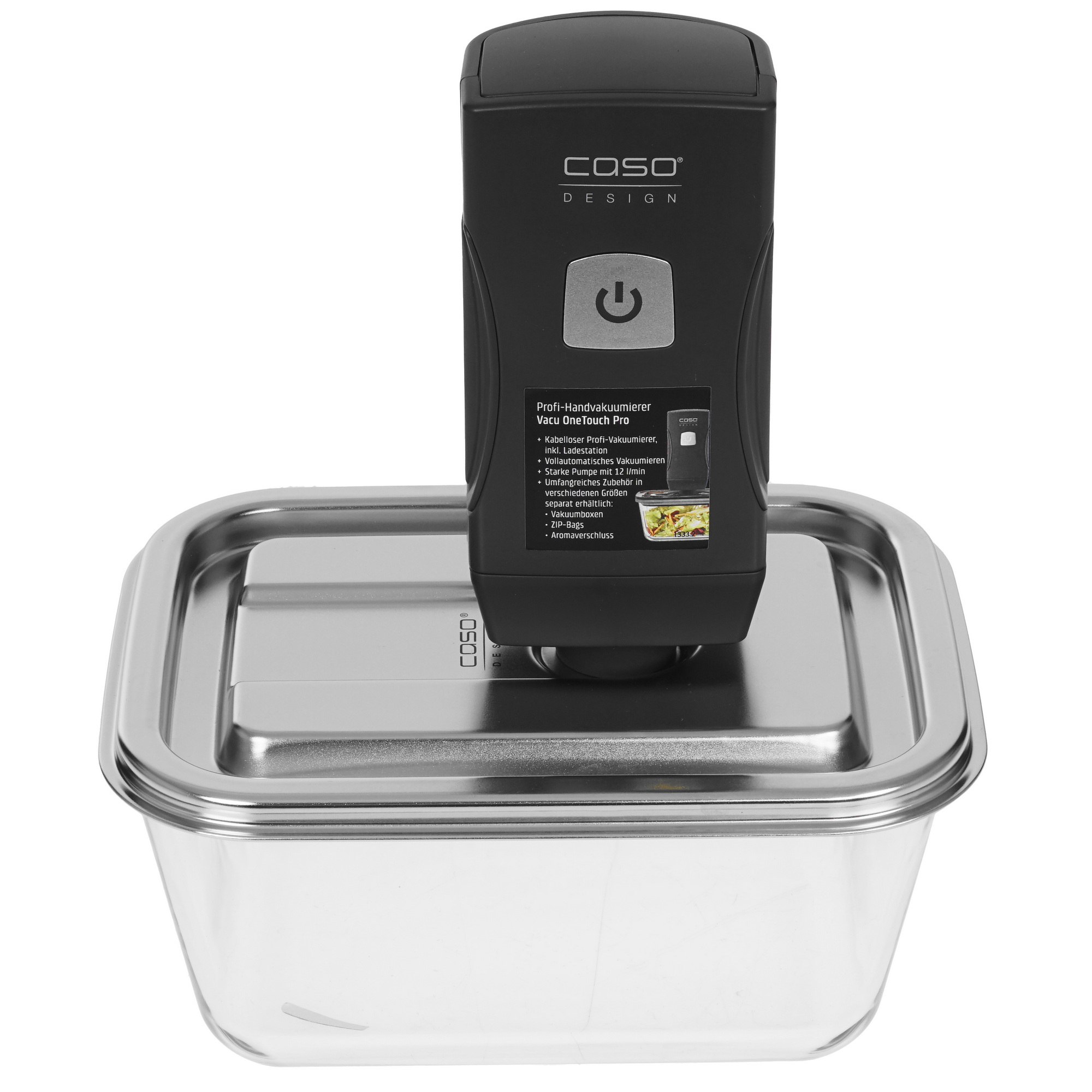 9232107 Вакуумный упаковщик CASO Vacu OneTouch Pro Set STDN-0079469 - Вид №1