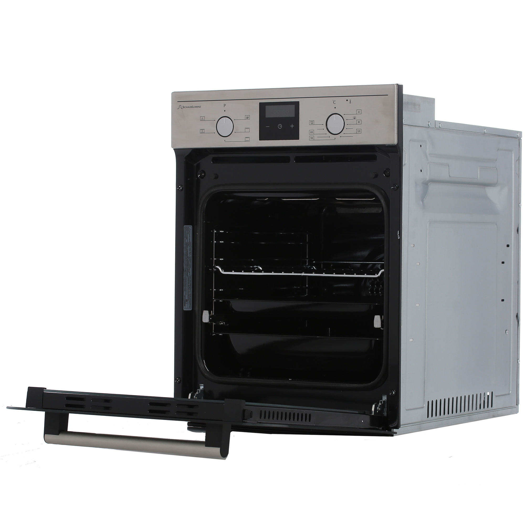 1101718 Электрический духовой шкаф Schaub Lorenz SLB EE4630 серебристый STDN-0038389 - Вид №3