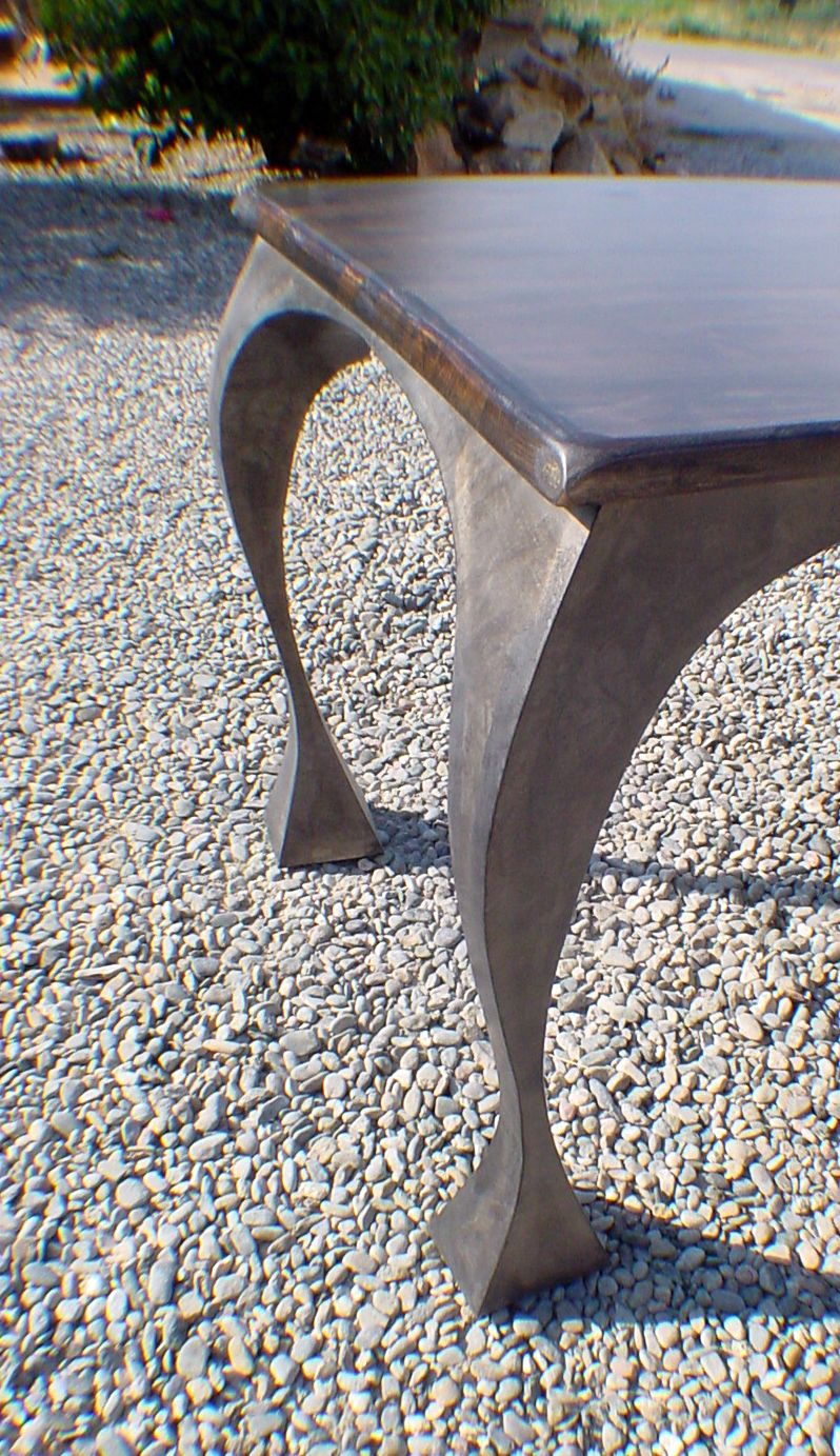 Прямоугольный стальной стол ICI ET LÀ Металлическая мебель ARCH-00110591 - Вид №2