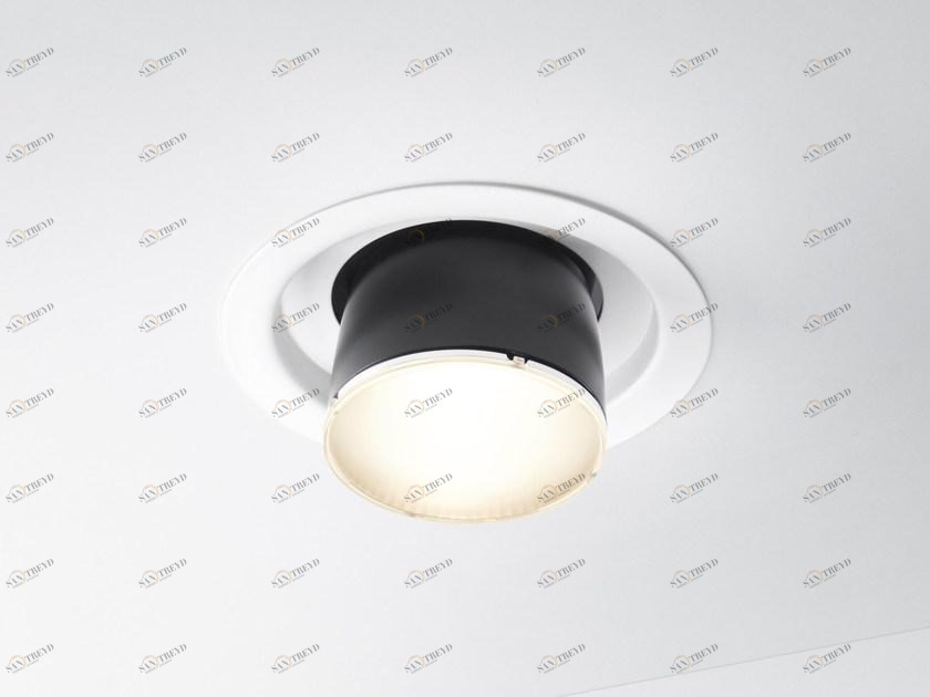 Fabbian Встраиваемый светодиодный точечный светильник Claque f43 sun-id-1396339