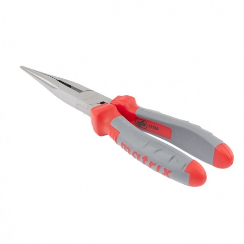 Длинногубцы прямые 160 мм двухкомпонентные рукоятки MATRIX PROFESSIONAL 12550 - Вид №2