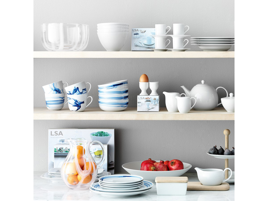 Набор из 4 чашек с блюдцем Dine 250 мл LSA International P03411997 - Вид №1