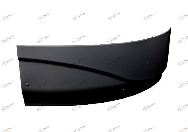 Фронтальная панель для ванны Aquanet Maldiva 150 L черная 00179221