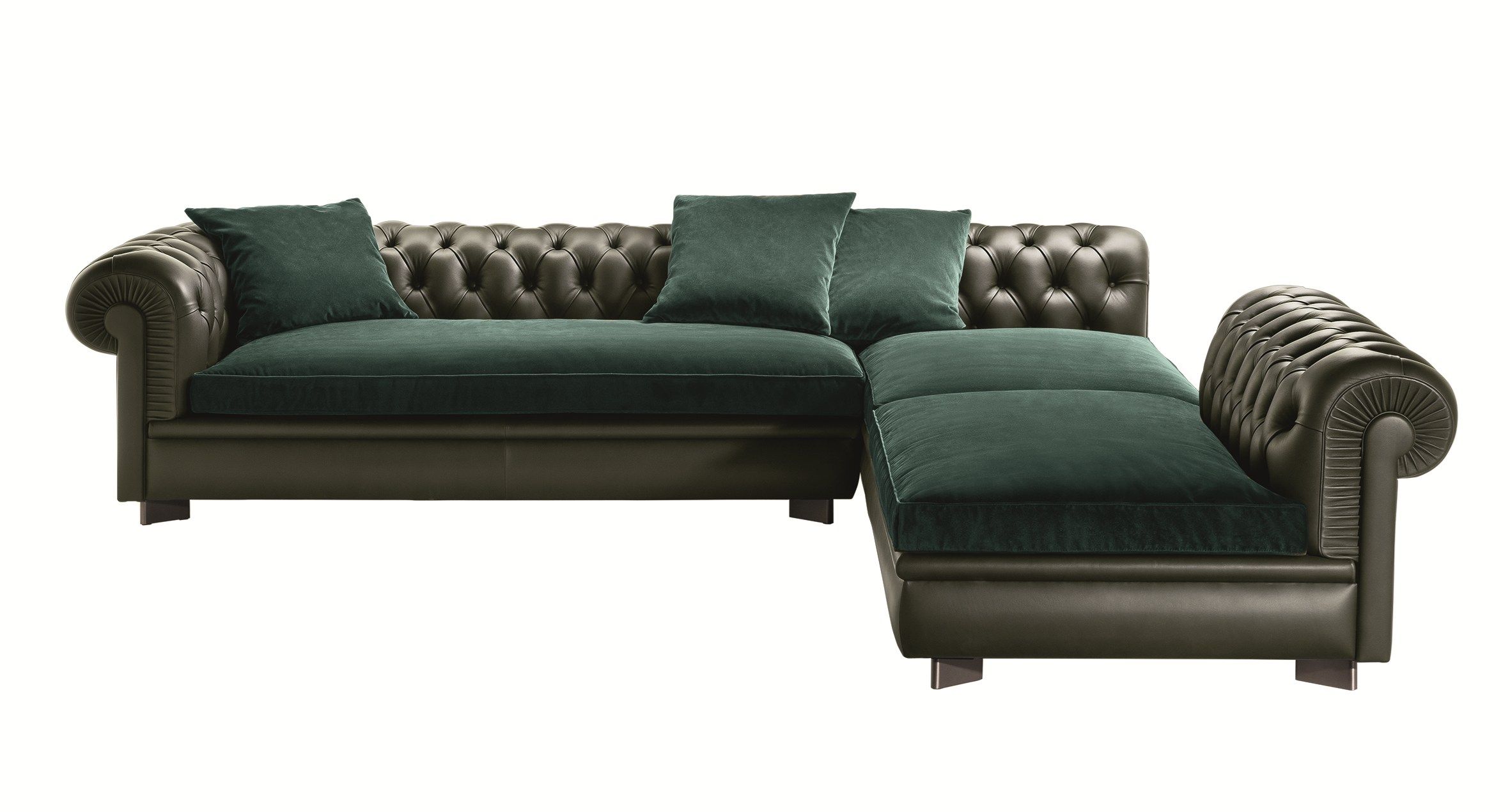 Капитонный диван Poltrona Frau коллекция - диваны и кресла ARCH-00000847