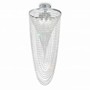 Каскадная люстра Ideal Lux Pearl PL6 IDEAL LUX ДИЗАЙНЕРСКИЕ, PEARL 313384 Хром