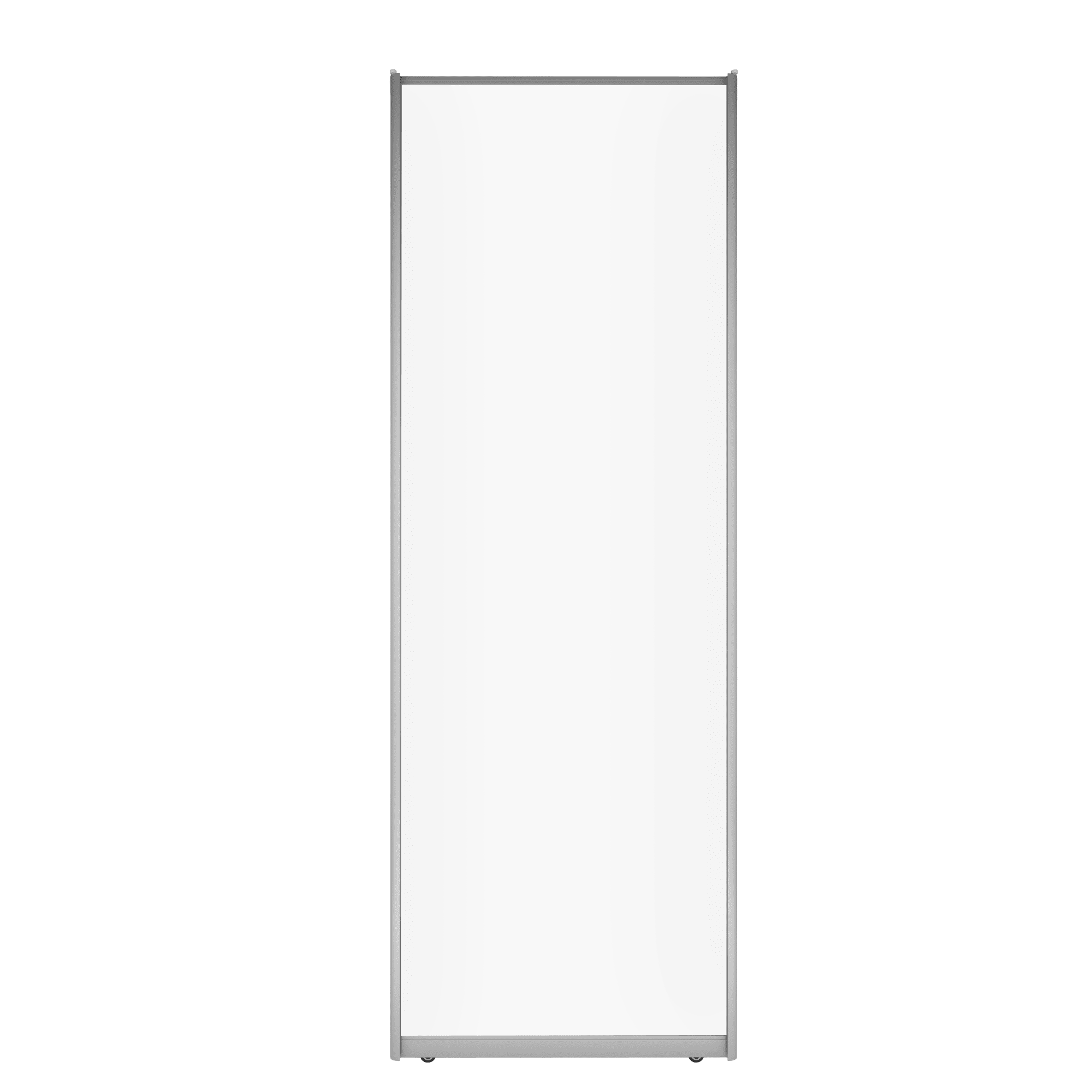SPACEO Дверь-купе белый ясень с алюминиевым профилем 82335359 STLM-0024800