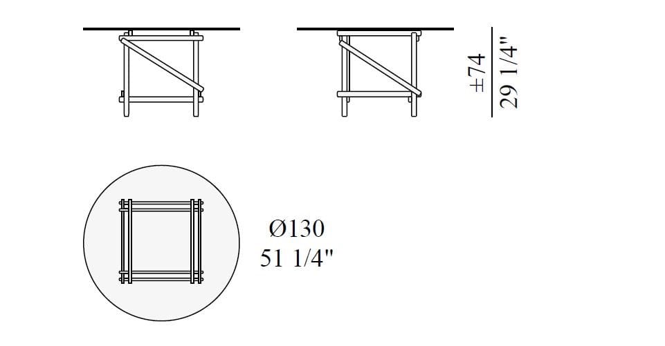 Стол Edra для наружного применения ARCH-00086999 - Вид №7