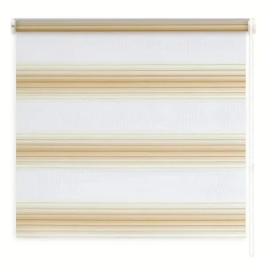 Штора рулонная день-ночь Palermo 200x250 см бежевая 89071357 STLM-2048517