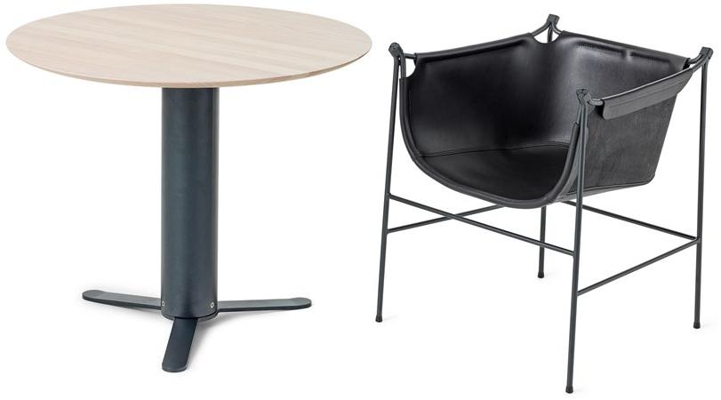 Nola Industrier Кожаное кресло с подлокотниками  U80-30s/u80-30nt  - Вид №1