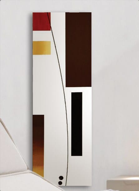 Алюминиевый полотенцесушитель Termo Design текстурная живопись ARCH-00046760 - Вид №29