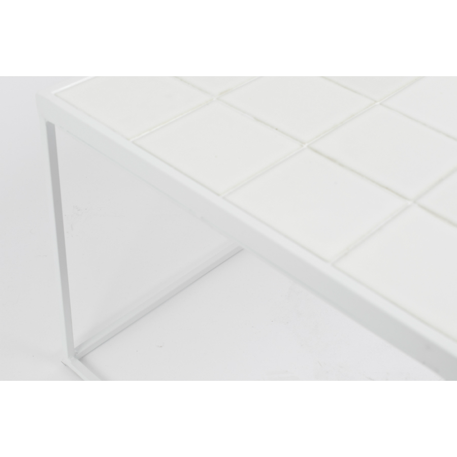 Стол кофейный Glazed, белый Zuiver 2300138 - Вид №2