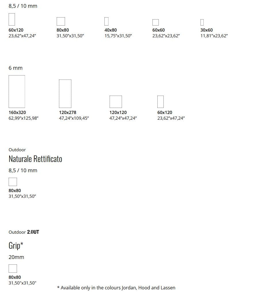 Пол / керамогранит с эффектом цемента CERAMICA FONDOVALLE Портленд ARCH-00081860 - Вид №3