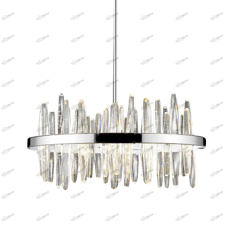 Подвесной светильник Melrose 8 от Delight Collection P68050-8 DELIGHT ДИЗАЙНЕРСКИЕ 243781 Хром 