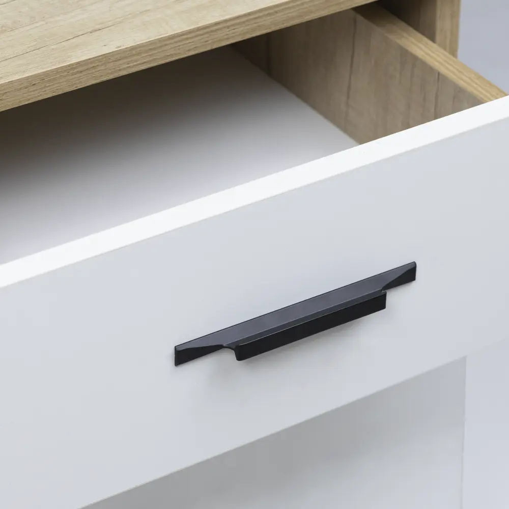 Мебельная ручка-скоба Stells-96 96 мм черная AKS STLM-2011696 - Вид №6