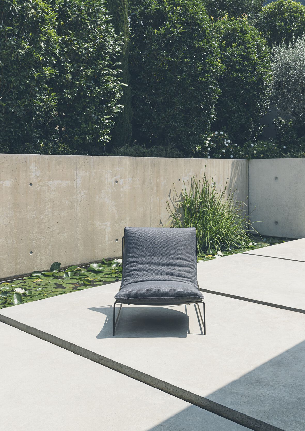 Съемное садовое кресло из ткани Désirée divani Rito ARCH-00115616 - Вид №3