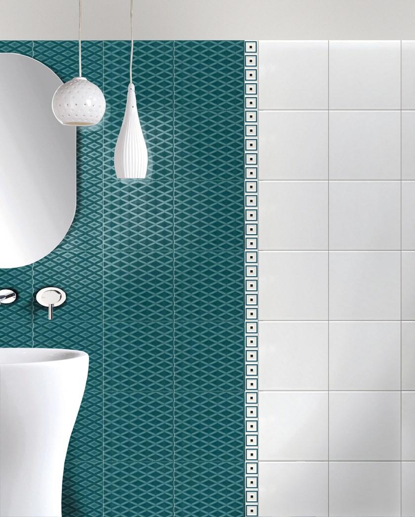 Cerasarda Белая керамическая трехмерная поверхностная плитка Parentesi quadra Https://www.cerasard - Вид №6