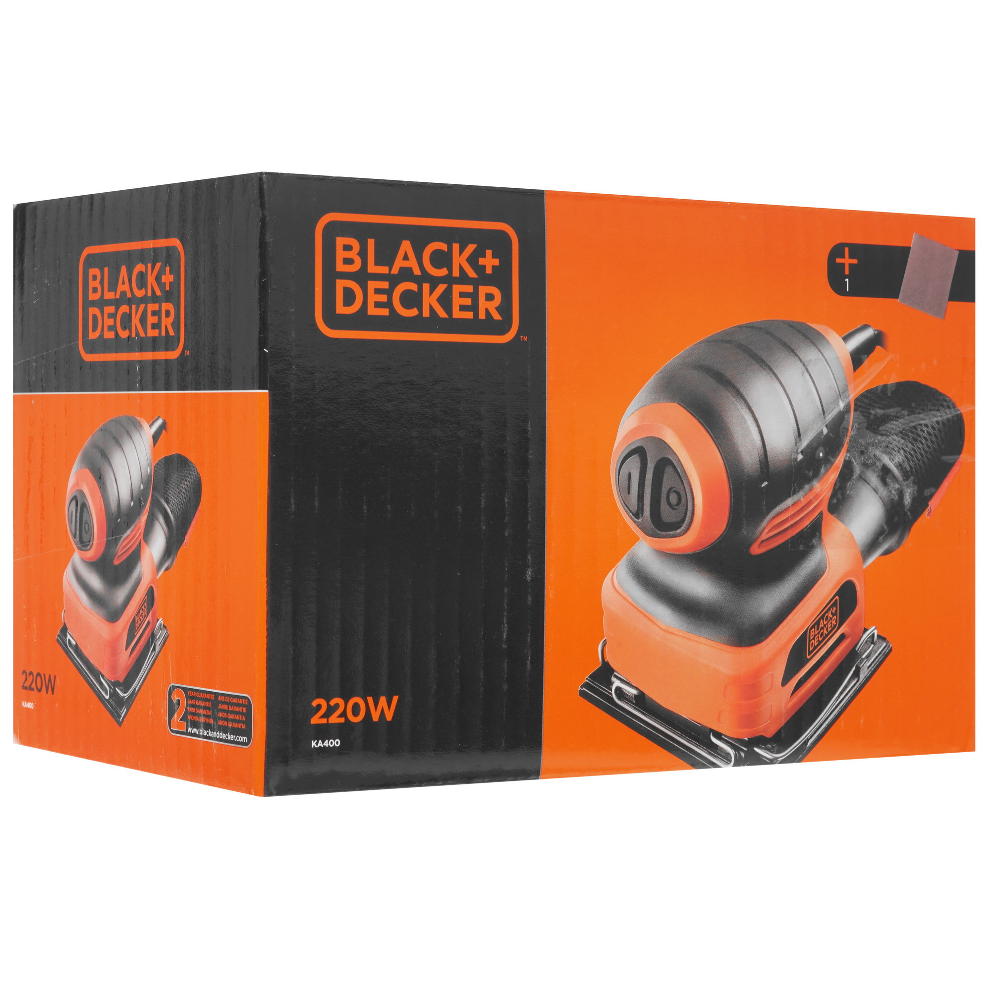 Виброшлифовальная машина Black&Decker KA400-QS 5324119 Black+decker STDN-0033621 - Вид №7