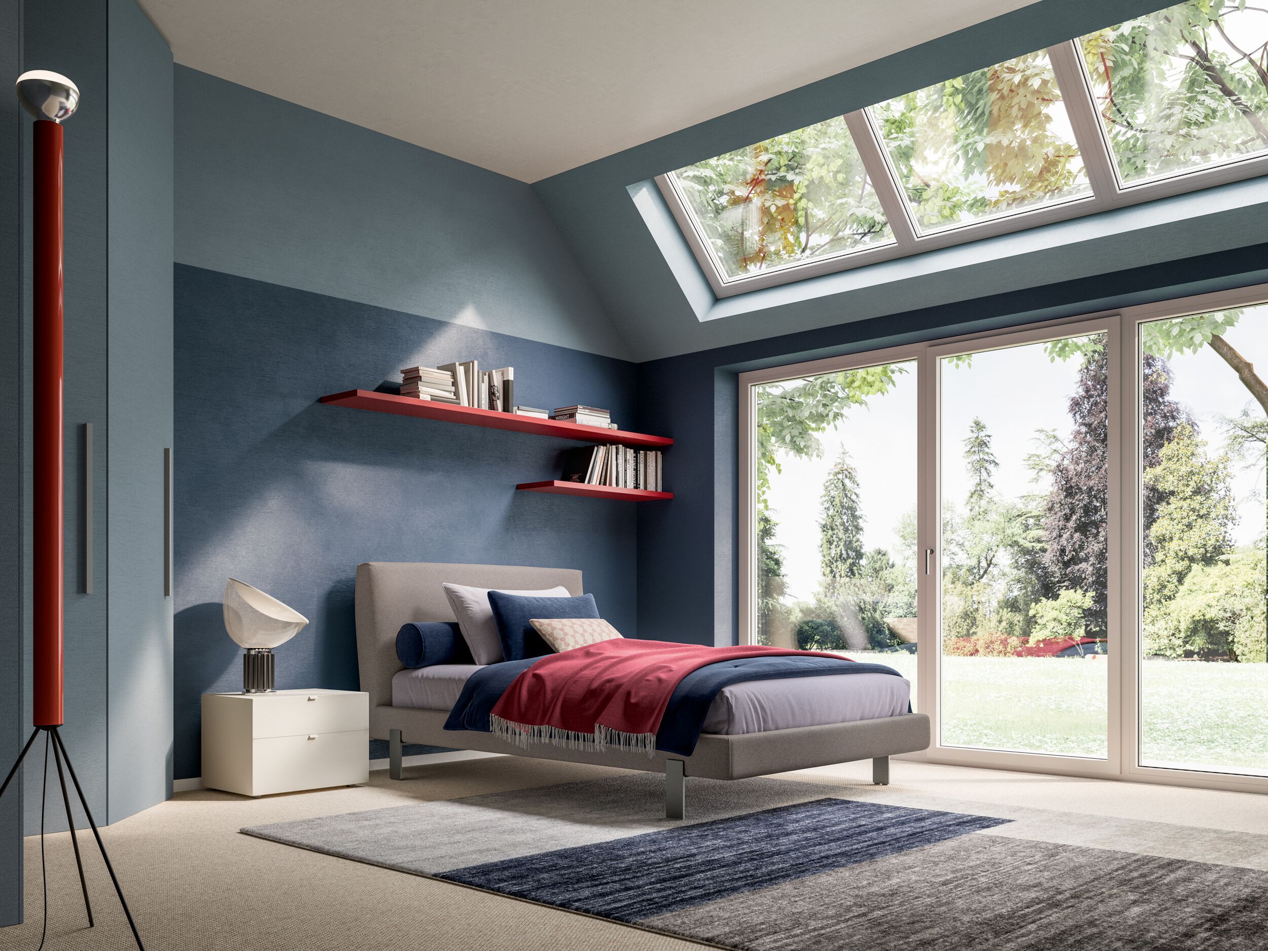 Мягкая кровать Twils BOOK ARCH-00042767 - Вид №3