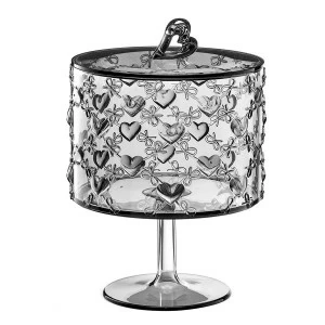Ваза стеклянная для десертов 17 см серая Love GUZZINI - 00-3870250 Серый