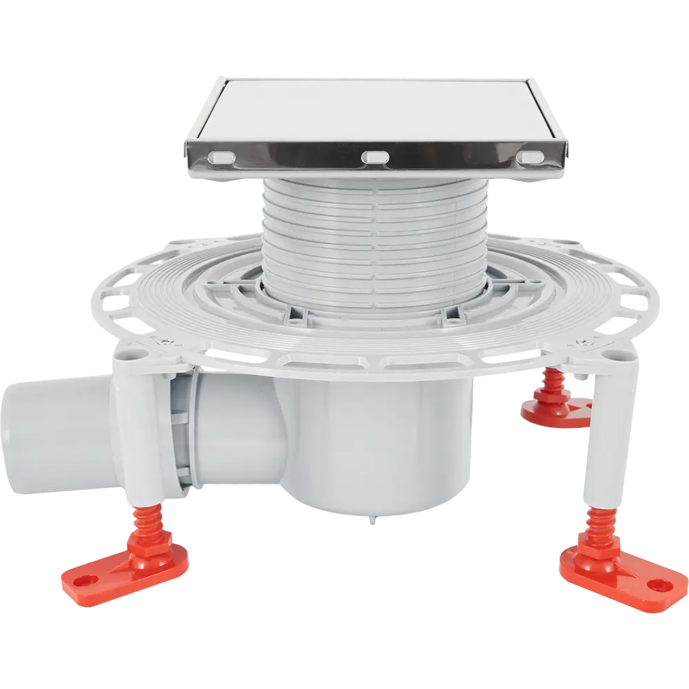Душевой трап Ани Пласт Риф с регулируемыми опорами 150x150 мм 86144066 STLM-0066461 - Вид №2